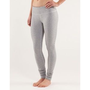lululemon RARE Herringbone Wunder Under Pant